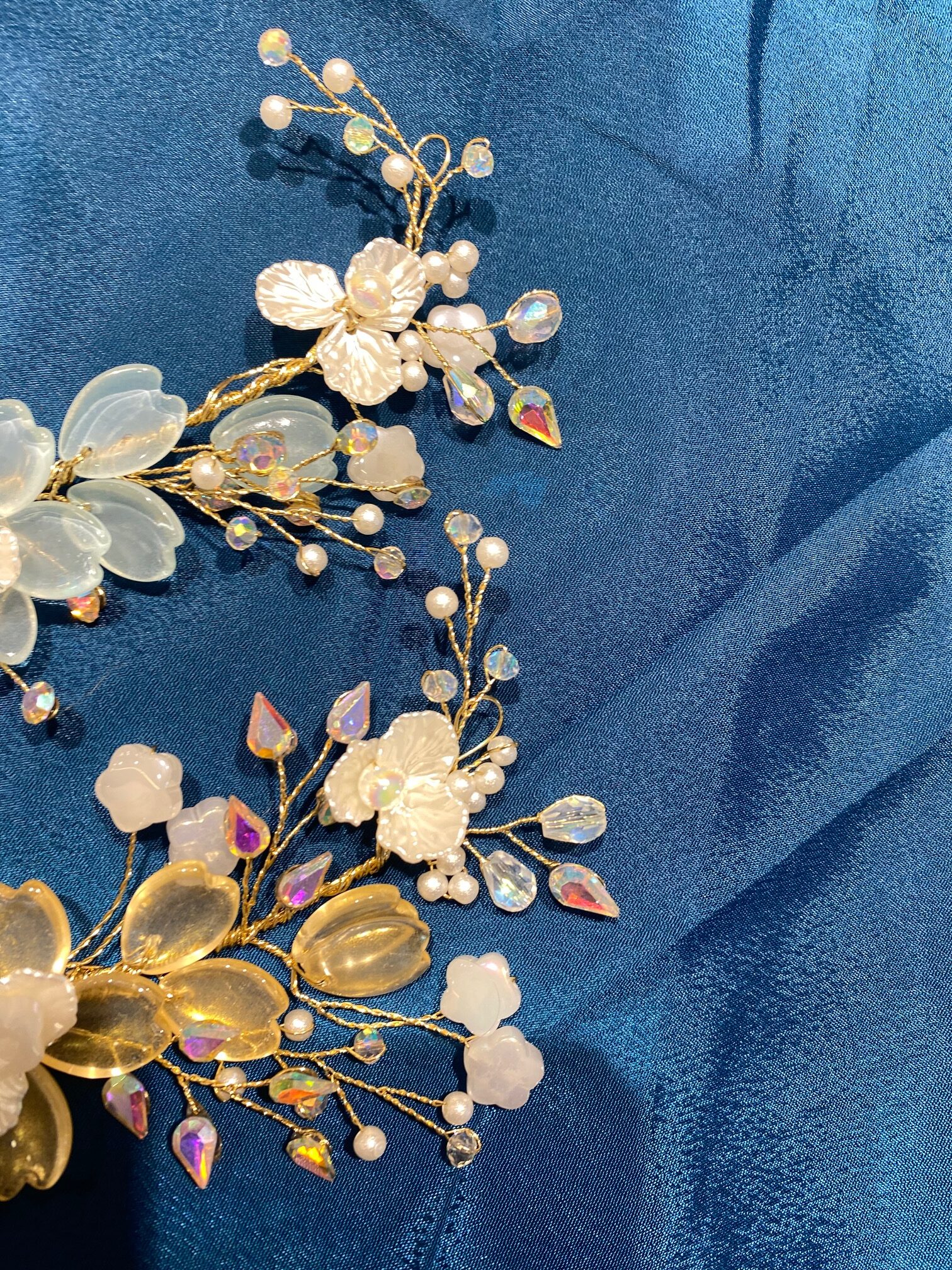 Premium Stone & Crystal Hair Clip – Elegant Hair Accessory - Image 3